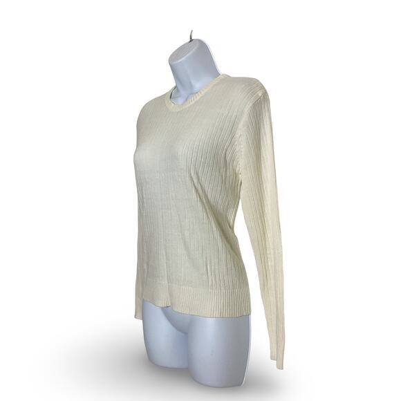 Ribbed Knit Sweater Top - Picture 1 of 7